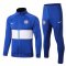 2019/20 Chelsea Blue/White Mens Soccer Training Suit(Jacket + Pants)