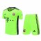 2020/21 Bayern Munich Goalkeeper Yellow Mens Soccer Jersey Replica + Shorts Set
