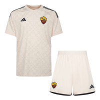 Roma Soccer Jersey + Short Replica Away 2023/24 Mens