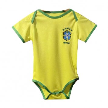 Brazil Soccer Jersey Replica Home Baby Infant 2022