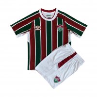 Fluminense 2021/22 Home Soccer Kit (Jersey + Shorts) Kids