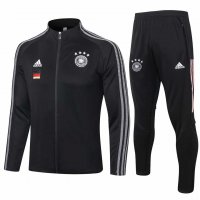 2020/21 Germany Black Mens Soccer Training Suit(Jacket + Pants)
