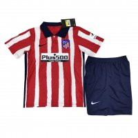 2020/21 Atletico Madrid Home Kids Soccer Kit(Jersey+Shorts)