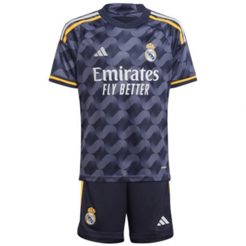 Real Madrid Soccer Jersey + Short Replica Away 2023/24 Youth