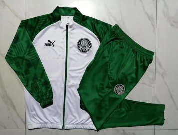 Palmeiras Soccer Jacket + Pants Replica White 2023/24 Mens