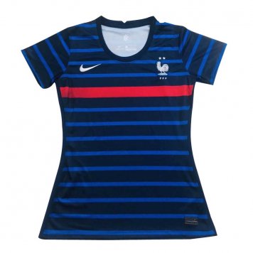 2020 France Home Blue Womens Soccer Jersey Replica