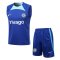 Chelsea Soccer Singlet + Short Replica Blue 2022/23 Mens
