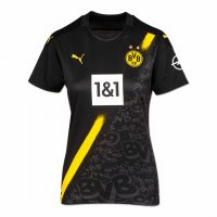 2020/21 Borussia Dortmund Away Womens Soccer Jersey Replica