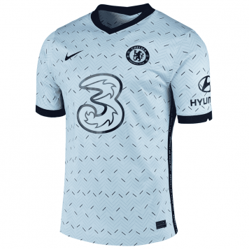 2020/21 Chelsea Away Light Grey Mens Soccer Jersey Replica