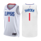 LA Clippers Swingman Jersey - Association Edition White 2023/24 Mens (James Harden #1)