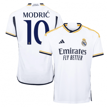 Real Madrid Soccer Jersey Replica Home 2023/24 Mens (MODRIC #10)