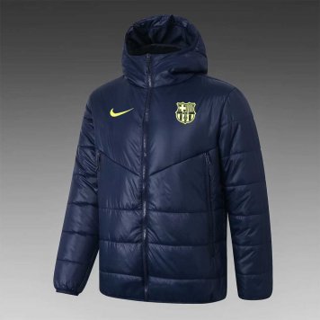 2020/21 Barcelona Navy Mens Soccer Winter Jacket