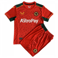 Wolves Soccer Jersey + Short Replica Away 2023/24 Youth