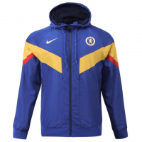 Chelsea Windrunner Soccer Jacket Blue 2023/24 Mens (Hoodie)
