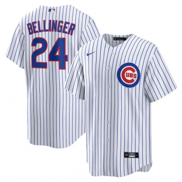 Chicago Cubs Home Official Replica Player Jersey White/Royal 2023/24 Mens (Cody Bellinger #24)