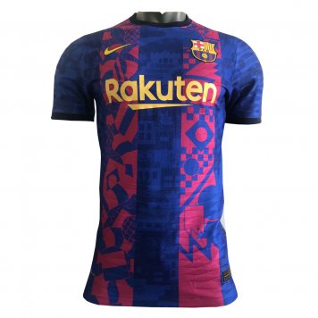 2021/22 Barcelona UCL Soccer Jersey Home Replica Mens Player Version