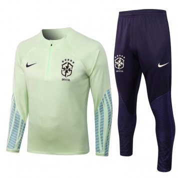 Brazil Soccer Training Suit Lemon 2022/23 Mens