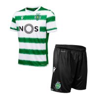 2020/21 Sporting Portugal Home Kids Soccer Kit(Jersey+Shorts)