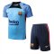 Barcelona Soccer Jersey + Short Replica Blue Mens 2022/23