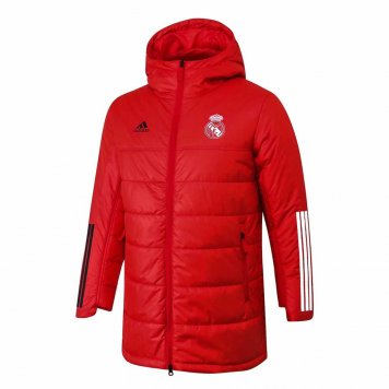 2020/21 Real Madrid Red Mens Soccer Winter Jacket