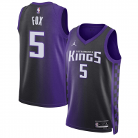 Sacramento Kings Swingman Jersey - Statement Edition Brand Purple 2023/24 Mens (De'Aaron Fox)