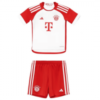 Discount Youth Bayern Munich Home Soccer Jersey + Short Replica 2023/24