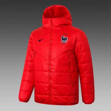 2020/21 France Red Mens Soccer Winter Jacket