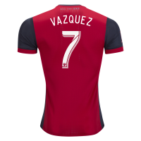 2017/18 Toronto Home Red Soccer Jersey Replica Víctor Vázquez #7
