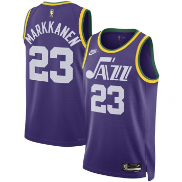 Utah Jazz Swingman Jersey - Classic Edition Purple 2023/24 Mens (Lauri Markkanen #23)