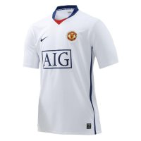 2008-2009 Manchester United Retro Championes League Version Away Mens Soccer Jersey Replica