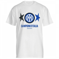 Inter Milan Soccer T-Shirt Replica IM 2STARS Celebrativa Campioni D'ITALIA 2023/24 Mens