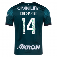 Chivas Soccer Jersey Replica Third 2023/24 Mens (CHICHARITO #14)