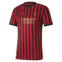AC Milan 120 Year Anniversary Red&Black Mens Soccer Jersey Replica