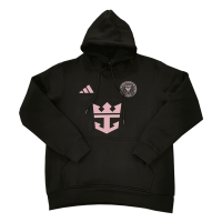 Inter Miami CF Soccer Sweatshirt Replica Hoodie Black 2023/24 Mens (MESSI #10)