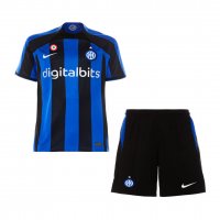 Inter Milan Soccer Jersey + Short Replica Home Youth 2022/23