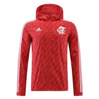 Flamengo All Weather Windrunner Soccer Jacket Red 2022/23 Mens (Hoodie)