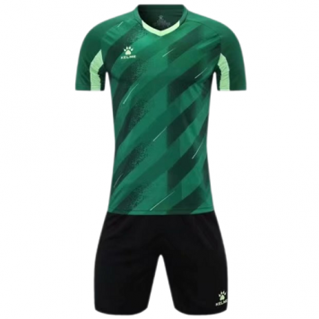 Kelme Customize Team Soccer Jersey + Short Replica Green - 1005