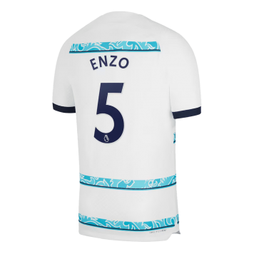 Chelsea Soccer Jersey Replica Away 2022/23 Mens (ENZO #5 Player Version)