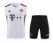 Bayern Munich Soccer Training Suit Singlet + Short White Mens 2022/23