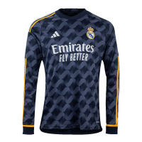 Real Madrid Soccer Jersey Replica Away 2023/24 Mens (Long Sleeve)