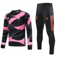 2020/21 Juventus UCL Black - Pink Mens Soccer Training Suit