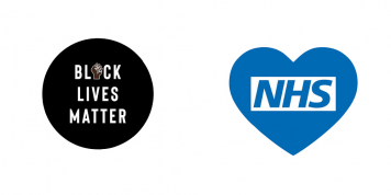 Black Lives Matter & NHS & Sponsor Badge