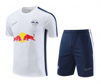 RB Leipzig Soccer Jersey + Short Replica White 2023/24 Mens