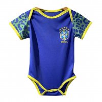 Brazil Soccer Jersey Replica Away Baby Infant 2022