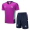Real Madrid Soccer Jersey + Short Replica Purple 2022/23 Mens