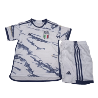 Italy Soccer Jersey + Short Replica Away 2023/24 Youth