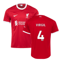 Liverpool Soccer Jersey Replica Home 2023/24 Mens (VIRGIL #4)