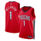 New Orleans Pelicans Swingman Jersey - Statement Edition Brand Red 2022/23 Mens (Zion Williamson #1)