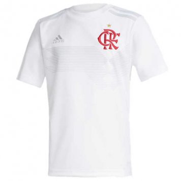 Flamengo 70 Year Anniversary White Mens Soccer Jersey Replica