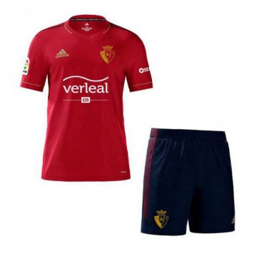 2020/21 Atletico Osasuna Home Kids Soccer Kit(Jersey+Shorts)